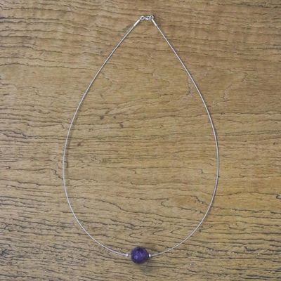 Alternate image for Amethyst Pendant Necklace Rotations