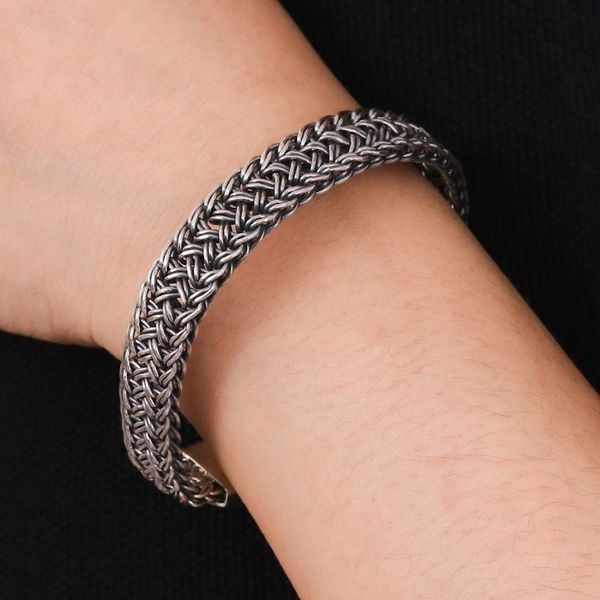 Alternate image for Mens Sterling Silver Chain Bracelet Kingdom