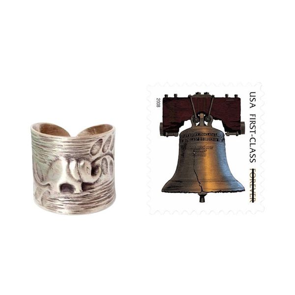 Alternate image for Fair Trade Elephant Theme Sterling Silver Wrap Ring Thai Forest Elephant
