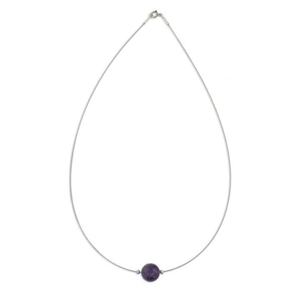 Alternate image for Amethyst Pendant Necklace Rotations