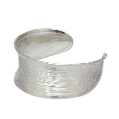 Alternate image for Sterling Silver Cuff Bracelet Luminous Thai