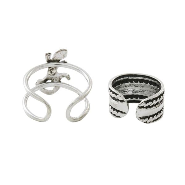 Alternate image for Sterling Silver Lizard Ear Cuffs from Thailand Little Lizard