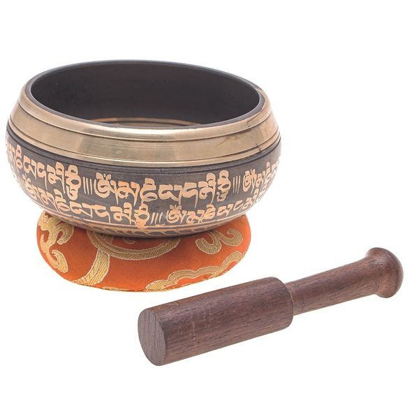 Alternate image for Metal Buddhist Singing Bowl 3 Piece Set Buddhas Voice