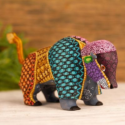 Alternate image for Copal Wood Buffalo Alebrije from Mexico Magic Buffalo