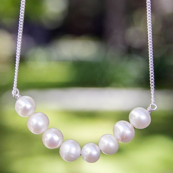 Alternate image for Pearl Pendant Necklace Sweet Purity