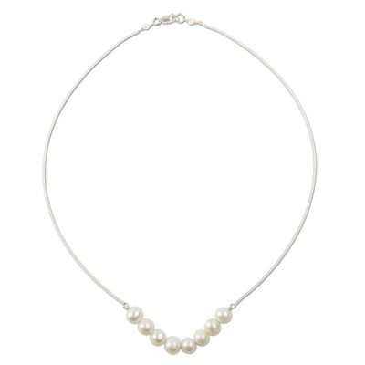 Alternate image for Pearl Pendant Necklace Sweet Purity