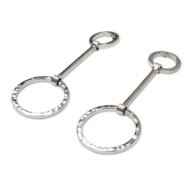 Alternate image for Modern Sterling Silver Earrings Crafted in Taxco Taxco Pendulums