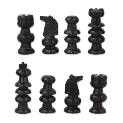 Alternate image for Onyx and Marble Chess Set Classic