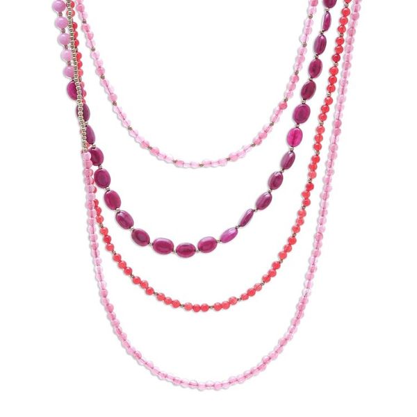 Alternate image for Beaded necklace Summer Roses
