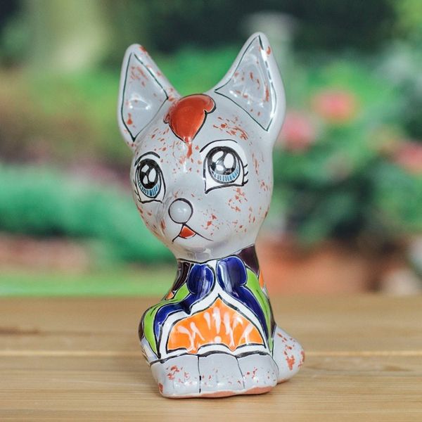 Alternate image for Hacienda-Inspired Grey Xoloitzcuintle Ceramic Sculpture Haciendas Xolo