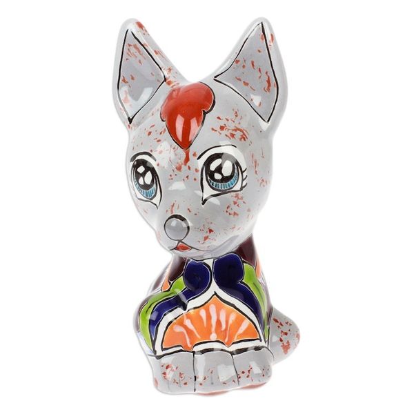 Alternate image for Hacienda-Inspired Grey Xoloitzcuintle Ceramic Sculpture Haciendas Xolo
