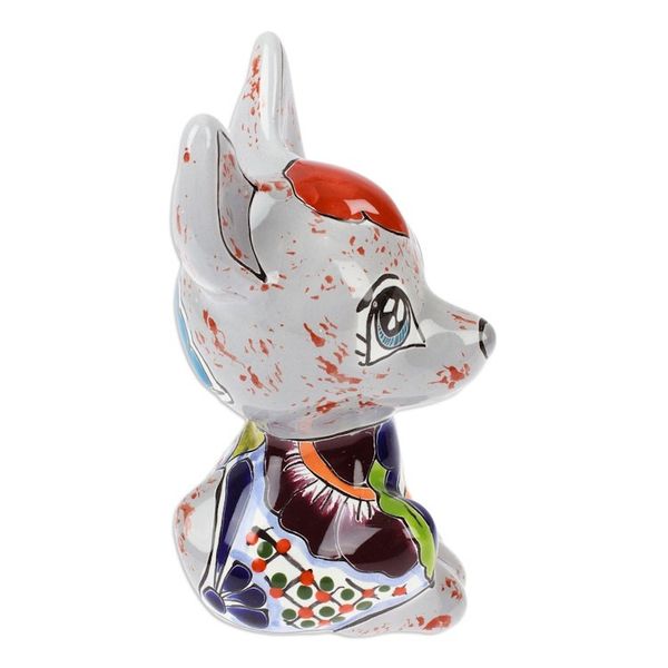 Alternate image for Hacienda-Inspired Grey Xoloitzcuintle Ceramic Sculpture Haciendas Xolo