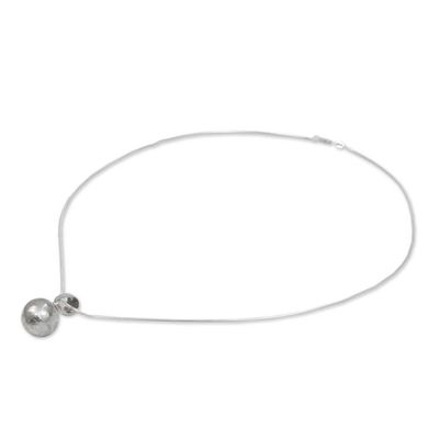 Alternate image for Hand Made Sterling Silver Pendant Necklace from Mexico Natures Treasures