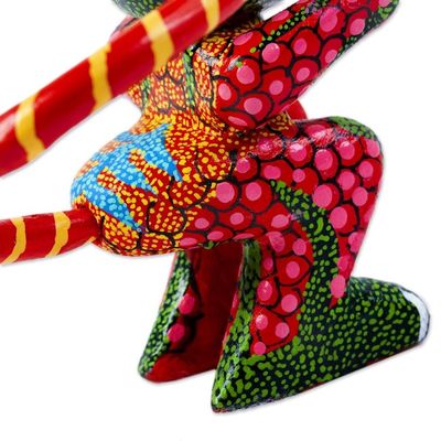 Alternate image for Handmade Animal Alebrije Figurine Crazy Monkey