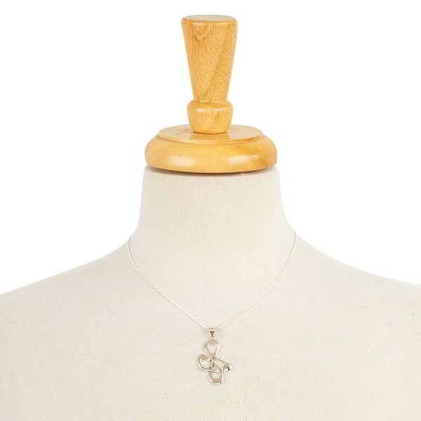 Alternate image for Fair Trade Sterling Silver Modern Necklace Freedom Song