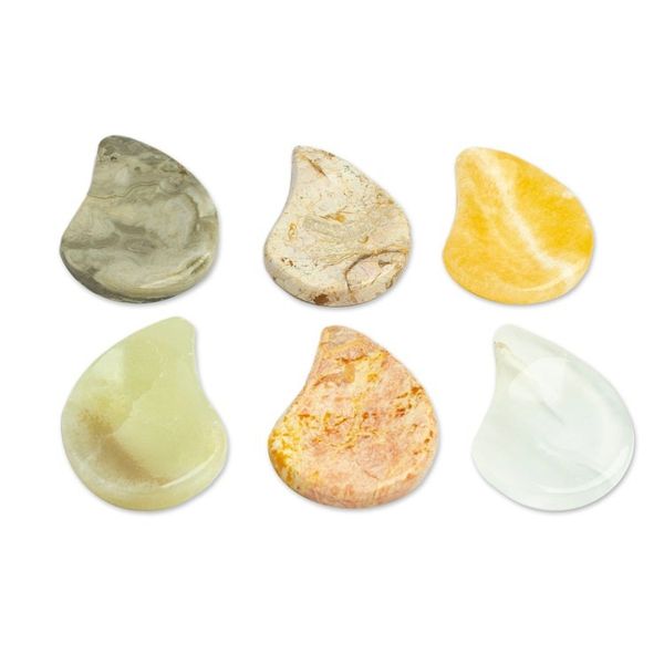 Alternate image for Set of 2 Ying and Yang Marble Stress-Relieving Stones Heavenly Connection