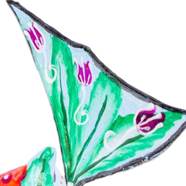 Alternate image for Handmade Papier Mache Cat Alebrije Fanciful Cat