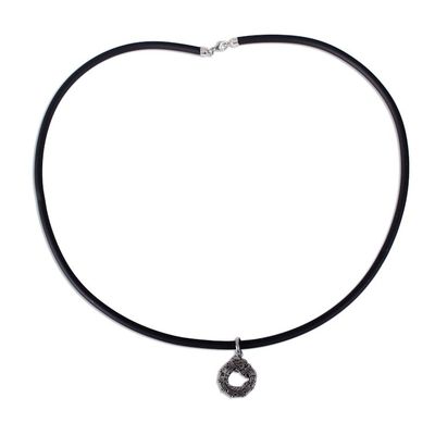 Alternate image for Mens Taxco Sterling Silver Quetzalcoatl Pendant Necklace Quetzalcoatl