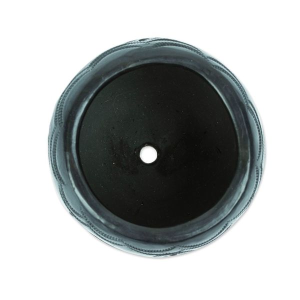Alternate image for Handcrafted Barro Negro Flower Pot from Mexico Traditional Bloom