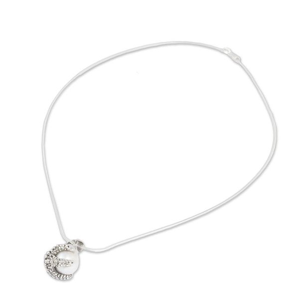 Alternate image for Cultured Pearl Starfish Pendant Necklace from Mexico Loving Starfish