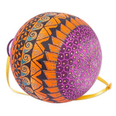 Alternate image for Artisan Crafted Wood Alebrije Ornaments Oaxacan Sunrise