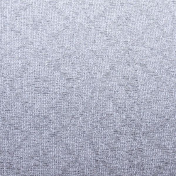 Alternate image for Light Grey All Cotton Cushion Cover from Mexico Oaxaca Diamonds in Ash Grey