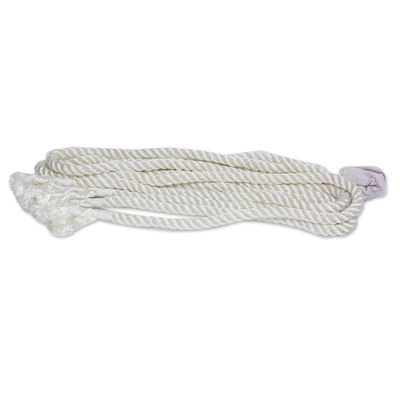 Alternate image for Handcrafted Cotton Solid Mayan Hammock Single Natural Comfort