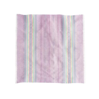Alternate image for Pastel Striped Napkins Set of 6 Traditional Taste in Lavender