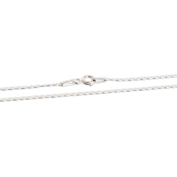 Alternate image for Sterling Silver  Jade Double-Sided Heart Pendant Necklace Love Emotion