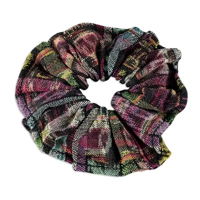 Alternate image for Artisan Crafted Cotton Scrunchies Set of 3 Tradition