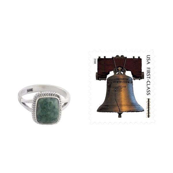 Alternate image for Jade Artisan Crafted Ring Life Divine