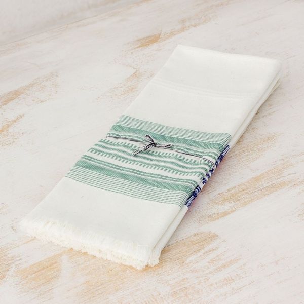 Alternate image for Multicolor 100 Cotton Dishtowels Set of 3 Village Fiesta