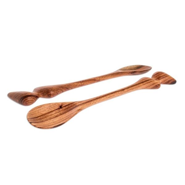 Alternate image for Hand Made Wood Spoons Spicy Peten