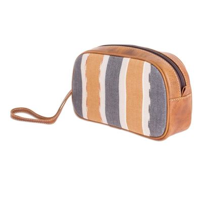 Alternate image for Hand Woven Cotton Wristlet Guatemalan Honey