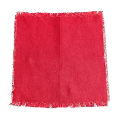 Alternate image for Red and Green Table Linens Set for 6 Red Christmas