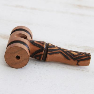 Alternate image for Hand Crafted Pataxo Bird call Whistles Set of 4 Native Song