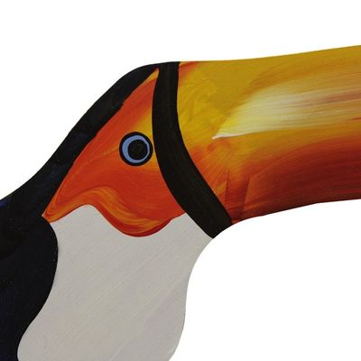 Alternate image for Pinewood wall adornments Set of 3 Toucan Cheer