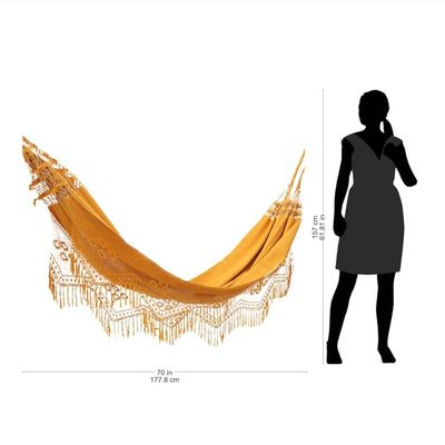 Alternate image for Cotton Hammock from Brazil Double Belem Sun