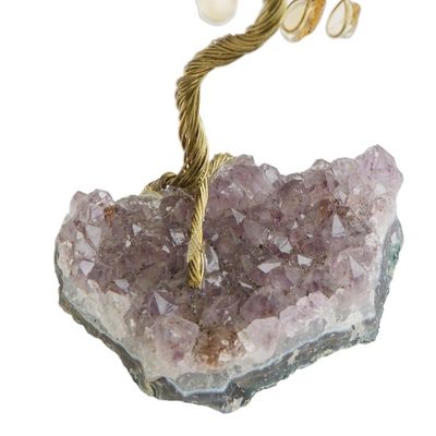 Alternate image for Handmade Citrine Gemstone Tree Crafted in Brazil Mystical Tree