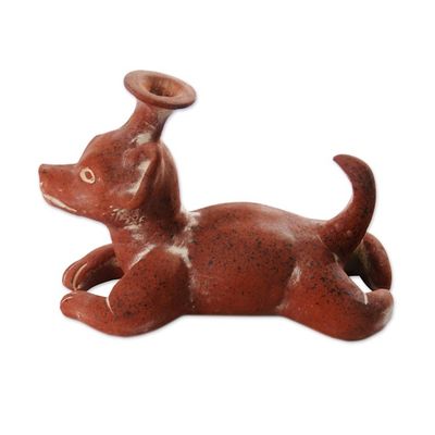 Alternate image for Ceramic sculpture Xoloitzcuintli Companion