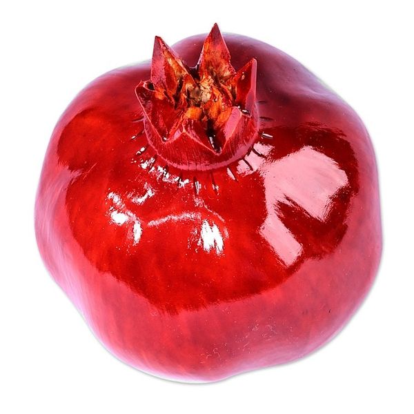 Alternate image for Hand-Carved Pomegranate Linden Tree Wood Figurine Large Passion Icon