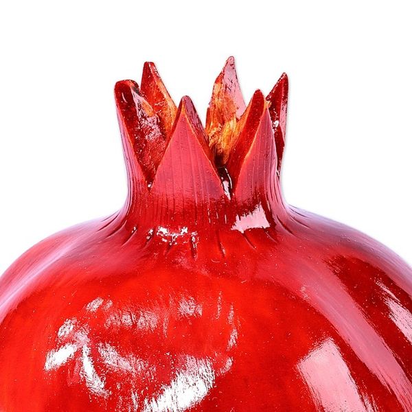 Alternate image for Hand-Carved Pomegranate Linden Tree Wood Figurine Large Passion Icon