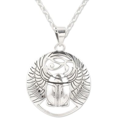 Alternate image for Hand Made Sterling Silver Pendant Necklace Take Flight