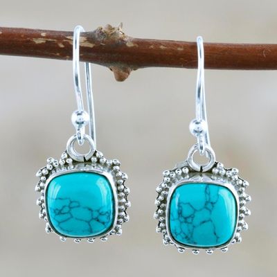 Alternate image for Hand Crafted Sterling Silver Dangle Earrings Perfect Evening