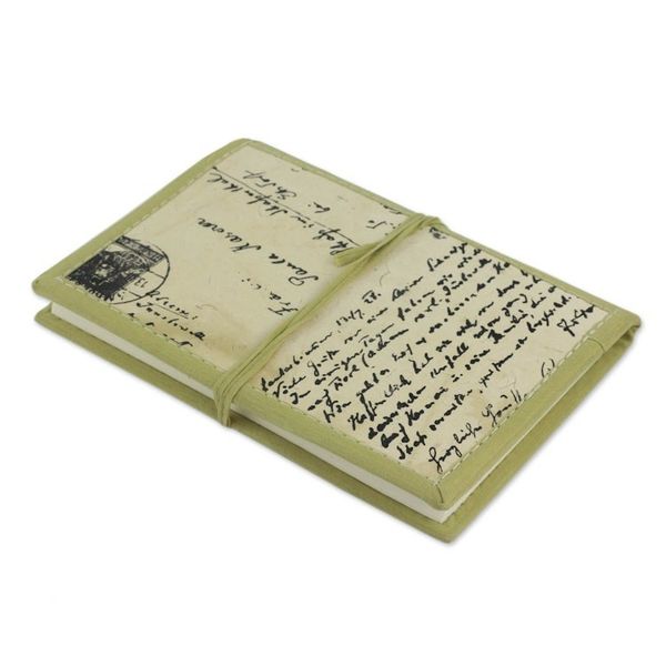 Alternate image for 48-page Handmade Paper Handcrafted Journal Sparrows