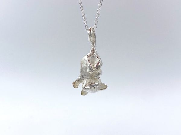Alternate image for Silver Opossum Necklace