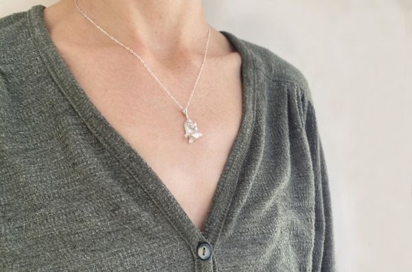 Alternate image for Silver Opossum Necklace