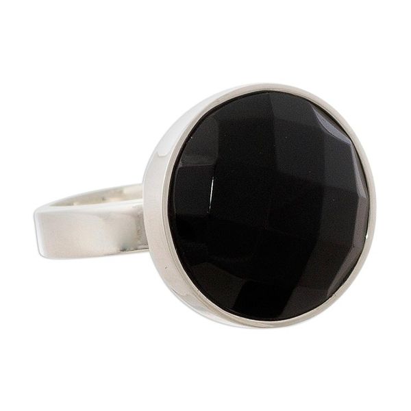 Alternate image for Black Onyx Single Stone Ring Ritual