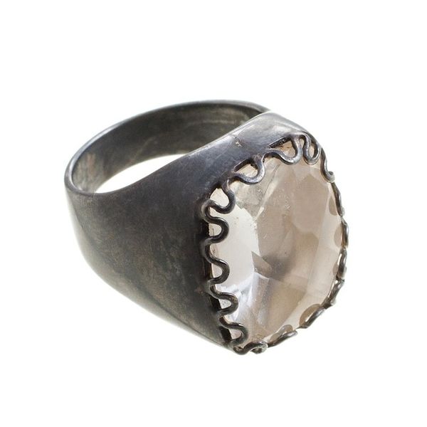 Alternate image for 10-Carat Quartz Cocktail Ring from Peru Distinguished Style