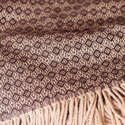 Alternate image for Throw Cocoa and Cream